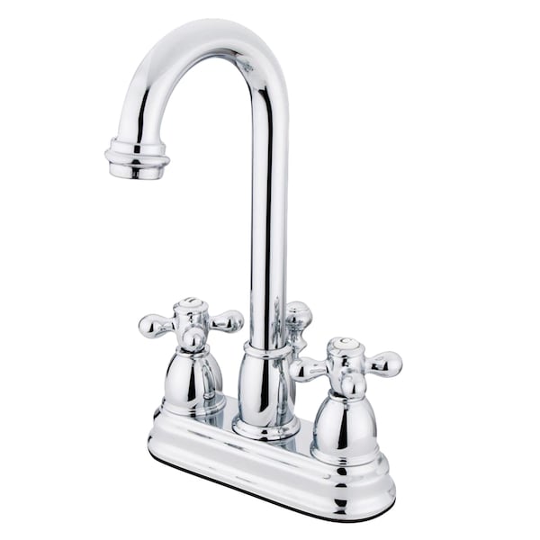 4" Centerset Bathroom Faucet, Chrome